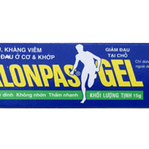 Gel giảm đau, kháng viêm Salonpas Gel Hisamitsu tuýp 15g