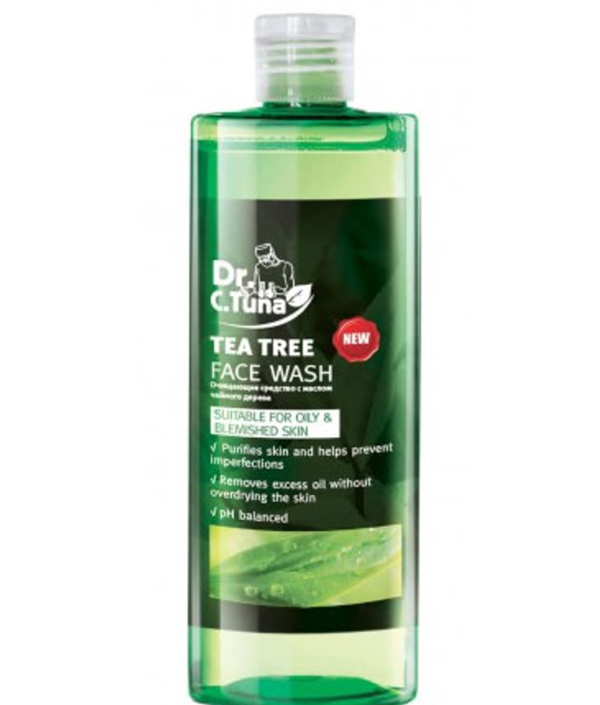 Gel rửa mặt cho da mụn, dầu Dr. C.Tuna Tea Tree Face Wash