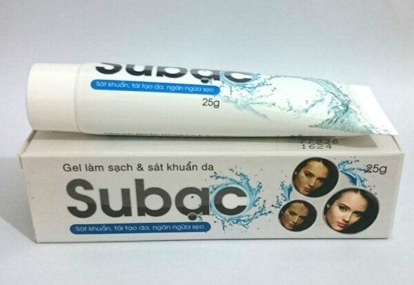 Gel Subạc tái tạo da, ngừa sẹo hiệu quả