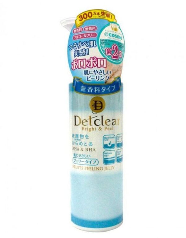 Gel tẩy da chết Detclear Bright & Peel 180ml (Nhật)