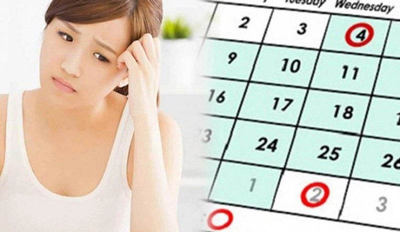 Kinh nguyệt bị chậm có thể do nhiều nguyên nhân