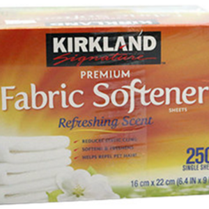 Giấy thơm Kirkland Fabric Softener 250 tờ của Mỹ