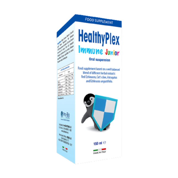 HealthyPlex Immune Junior - Siro hỗ trợ tăng đề kháng cho bé