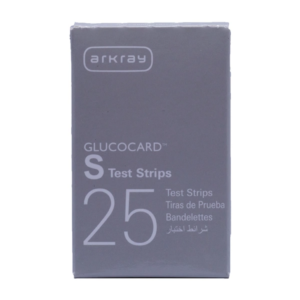 Hộp 25 que thử đường huyết ARKRAY Glucocard S