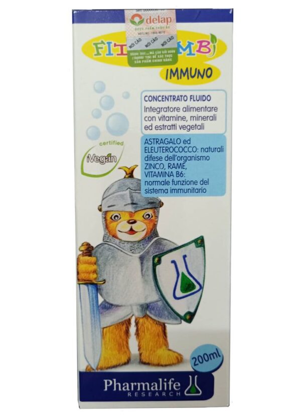 Fitobimbi Immuno - Siro tăng đề kháng miễn dịch cho trẻ