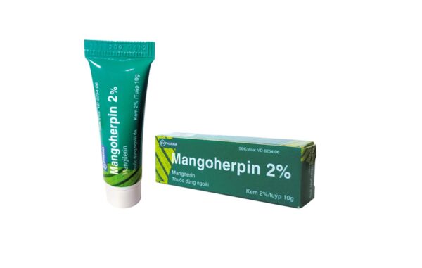 Kem bôi ngoài da mangoherpin 2% 5g- BV Pharma