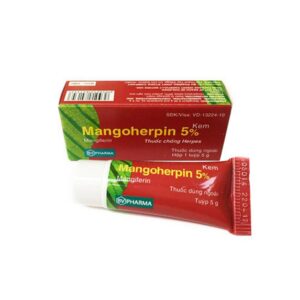 Kem bôi ngoài da mangoherpin 5% 5g- Bv Pharma