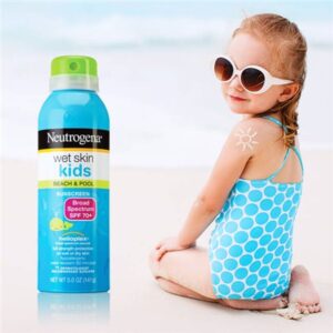 Kem chống nắng cho bé Neutrogena Wet Skin Kids dạng xịt