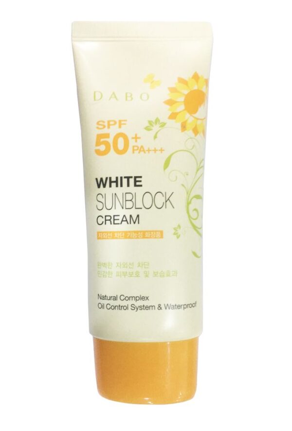 Kem chống nắng Dabo White Sunblock Cream SPF 50+++