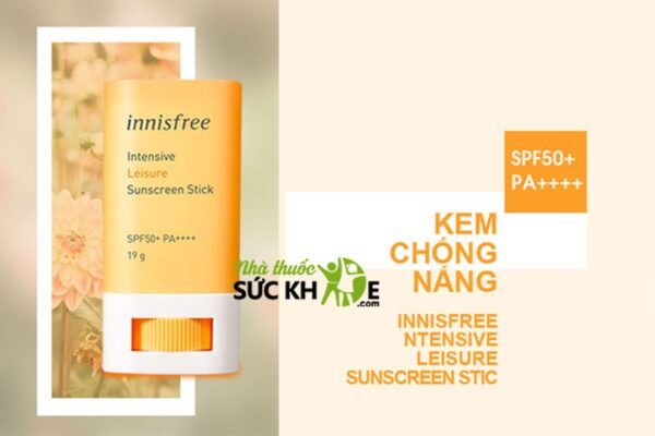 Kem chống nắng Innisfree Intensive Leisure SPF50 chính hãng