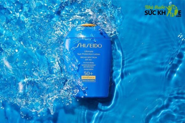 Kem chống nắng Shiseido Ultimate Sun Protection Lotion SPF 50+ WetForce