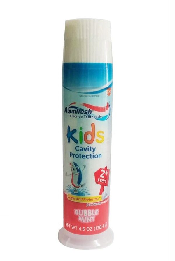 Kem đánh Răng Aquafresh Kids cho trẻ 2 tuổi trở lên