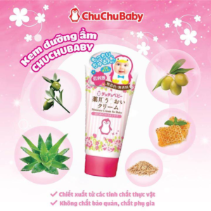 Kem dưỡng ẩm, chống nẻ Chuchu Baby cho bé