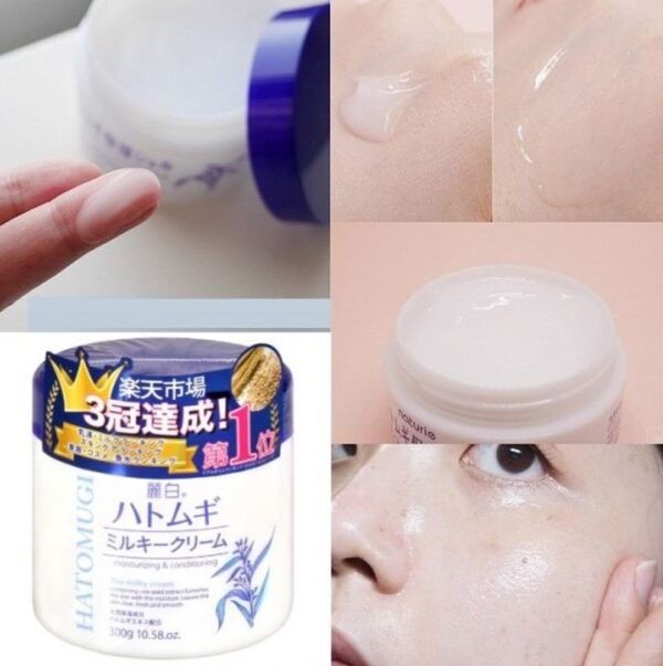 Kem dưỡng ẩm Hatomugi Moisturizing Conditioning The Milky Cream