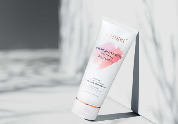 Kem dưỡng thể chống nắng WHISIS Premium Collagen Whitening Body Lotion