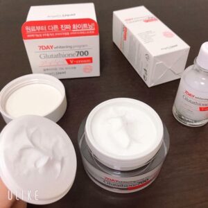 Kem Hỗ Trợ Dưỡng Trắng Da 7Day Whitening Program Glutathione