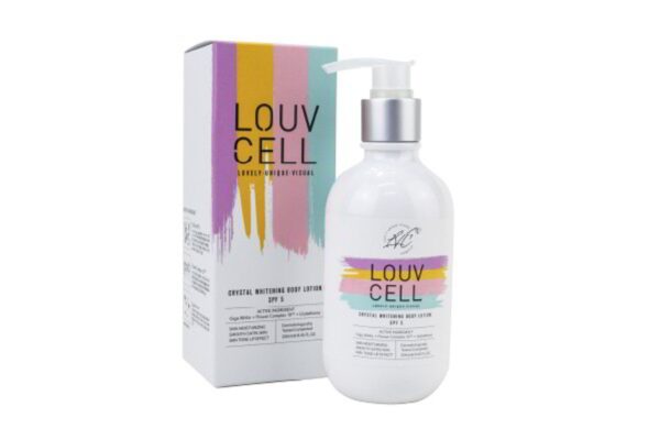 Kem dưỡng trắng Louv Cell Crystal Whitening Body Lotion