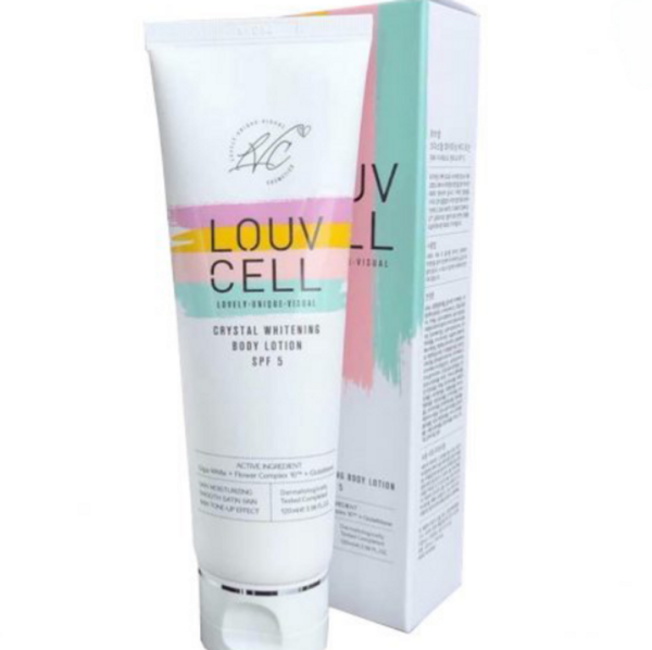 Kem dưỡng trắng Louv Cell Crystal Whitening Body Lotion