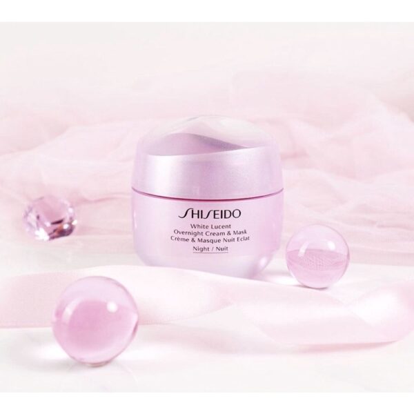 Kem dưỡng và mặt nạ đêm Shiseido White Lucent Overnight Cream & Mask