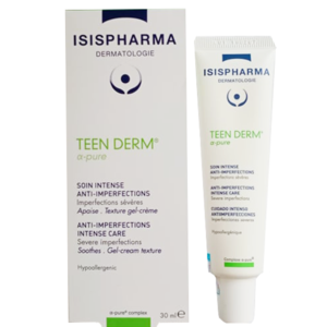 Kem hỗ trợ cải thiện mụn Isis Pharma Teen Derm Alpha Pure