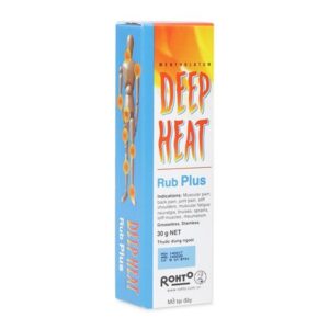 Kem thoa da kháng viêm, giảm đau Deep Heat Rub Plus 30g