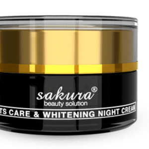 Kem trị nám dưỡng trắng Sakura ban đêm Whitening Night Cream