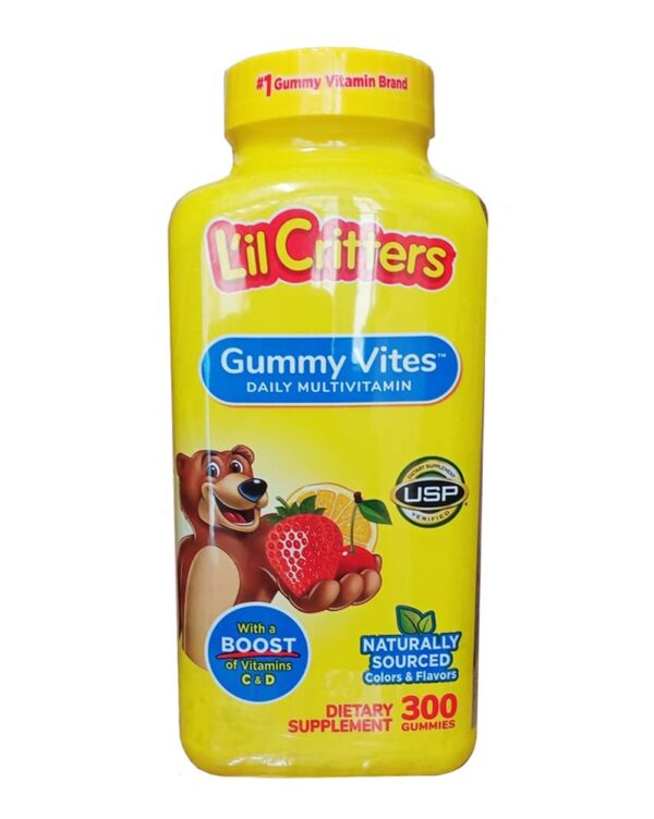 Kẹo Dẻo Lil Critter Gummie Vite Bổ Sung Vitamin Cho Trẻ Từ 2 Tuổi