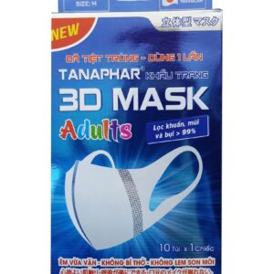 Khẩu trang 3D Mask Tanaphar ngăn khói bụi