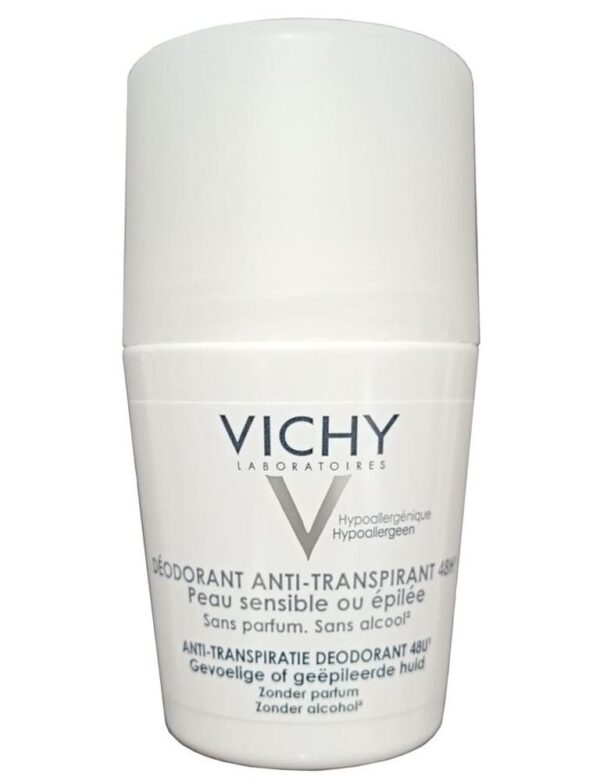 Lăn hỗ trợ khử mùi Vichy 50ml Pháp