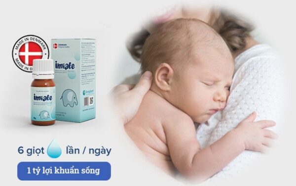 Lợi khuẩn sống Imiale Đan Mạch cho trẻ biếng ăn tăng hấp thu