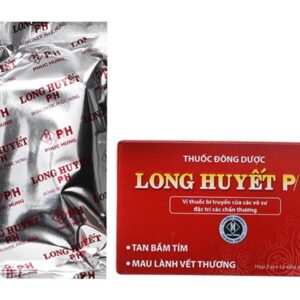 Long huyết P/H hộp 24 viên nang cứng