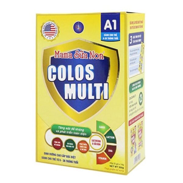 Mama sữa non Colos Multi A1 cho trẻ hấp thu kém