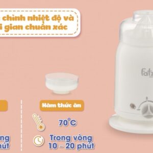 Máy hâm sữa FatzBaby FB3002SL 4 chức năng