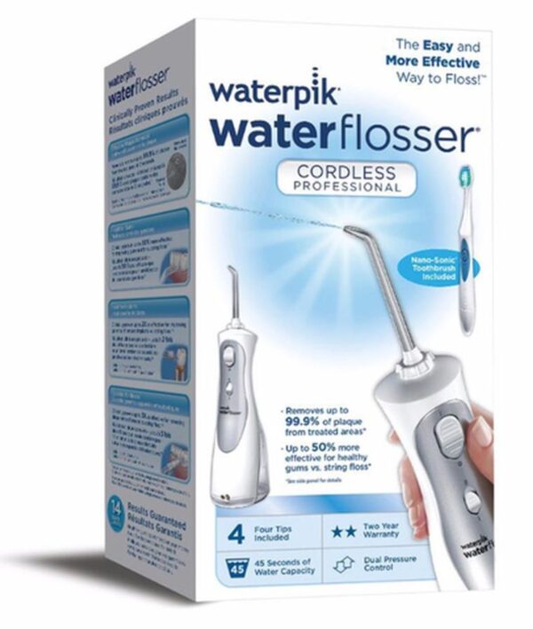 Máy Tăm Nước Cầm Tay Không Dây Waterpik WP440 (Kèm Bàn Chải)