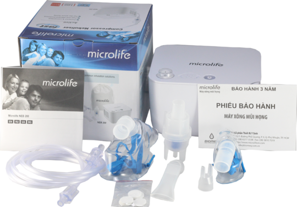 Máy xông mũi họng Microlife NEB200 Chính Hãng