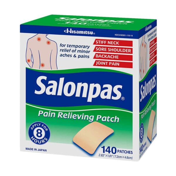 Miếng dán hỗ trợ giảm đau Salonpas Pain Relieving Patch