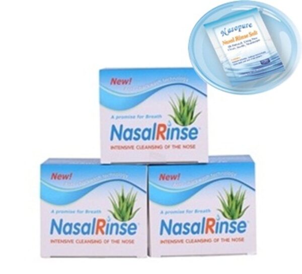 Muối rửa mũi Nasal Rinse hộp 25 gói