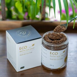 Muối tắm thảo mộc hữu cơ Eco Gold cho bé