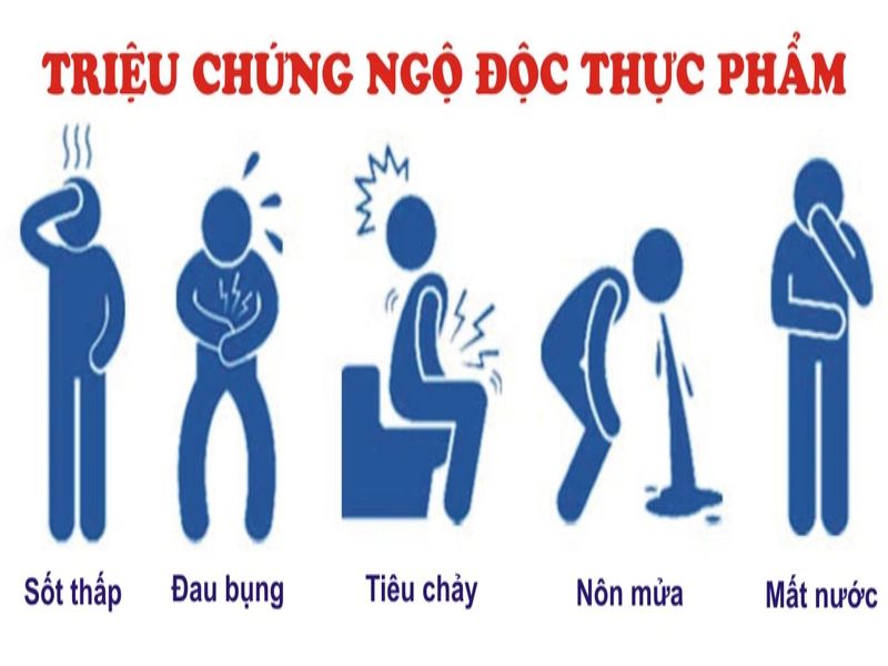 Các triệu chứng ngộ độc thực phẩm bạn cần biết