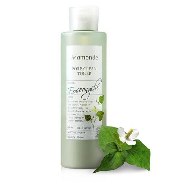 Nước Hoa Hồng Mamonde Pore Clean Toner Chiết Xuất Rau Diếp Cá