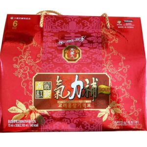 Nước hồng sâm 6 năm Korean Red Ginseng Giryockbo hộp 30 gói