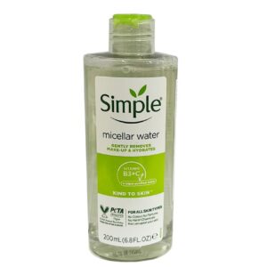 Nước tẩy trang Simple Micellar Cleansing Water cho mọi loại da