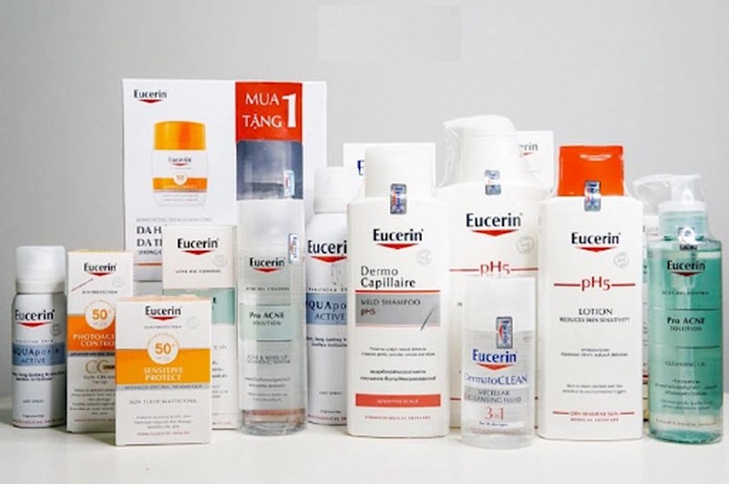 Sản phẩm của nhà Eucerin