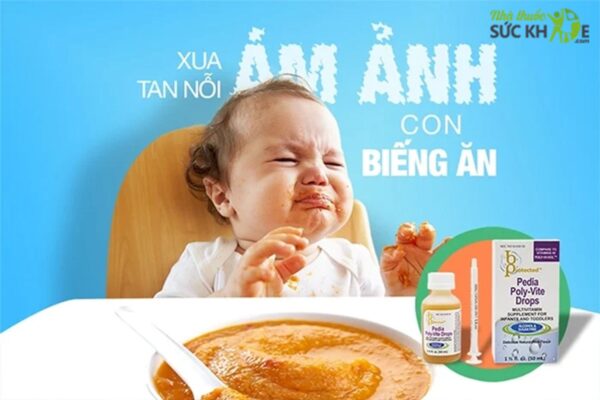 Pedia Poly Vite Drops - Vitamin tổng hợp cho trẻ biếng ăn