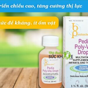 Pedia Poly Vite Drops - Vitamin tổng hợp cho trẻ biếng ăn