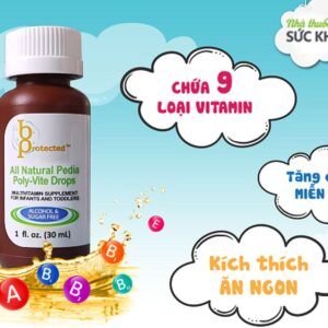 Pedia Poly Vite Drops - Vitamin tổng hợp cho trẻ biếng ăn