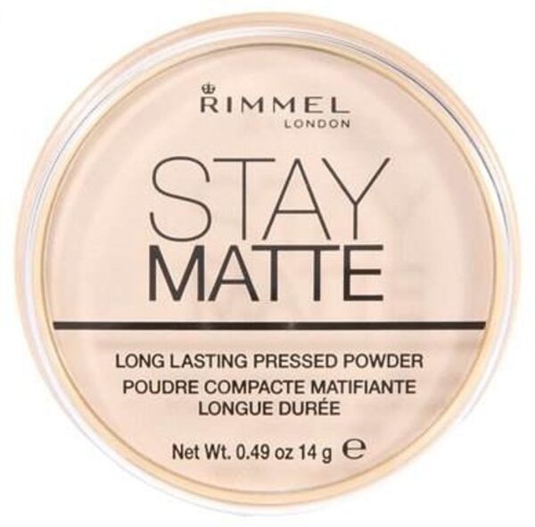 Phấn phủ kiềm dầu Rimmel Stay Matte Powder của Anh