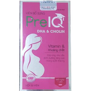 PreIQ bổ sung giúp bổ sung vitamin, khoáng chất cho bà bầu