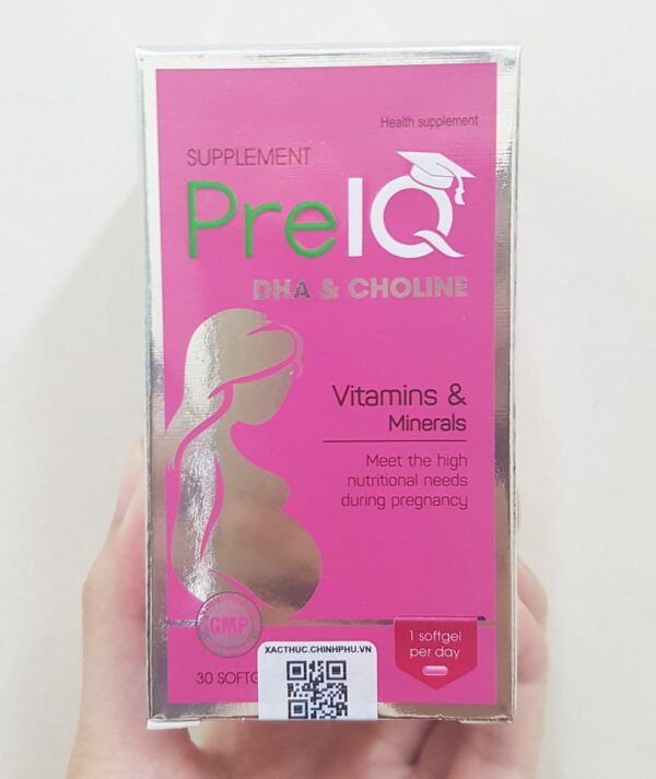 PreIQ bổ sung giúp bổ sung vitamin, khoáng chất cho bà bầu