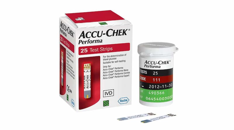 Que thử đường huyết dùng riêng cho máy đó ACCU-Chek Performa